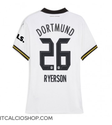 Borussia Dortmund Julian Ryerson #26 Terza Maglia Femmina 2024-25 Manica Corta